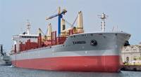 The 34,500dwt bulk carrier Zambesi recently underwent a month-long overhaul program at Gibdock (Photo: Gibdock)
