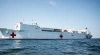 Official U.S. Navy file photo of USNS Comfort (T-AH 20).