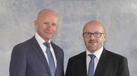 Stefan Kaul as new CEO & President Industrial Operations (right) and Hans Laheij (left) who has been appointed Deputy CEO & President Marine at SCHOTTEL