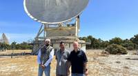 Jatinder Singh, Asokan Nallasivam, and Brett Schipp (L-R) - Inmarsat’s Perth Launch team, who supported both Inmarsat’s I-6 F1 and F2 satellites during launch and early orbit. Image courtesy Inmarsat