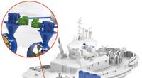 Singapore's Sembcorp Marine chose Schottel’s azimuthal hybrid drive system SYDRIVE-E for the world’s first liquefied natural gas (LNG) hybrid tug. Image courtesy Schottel