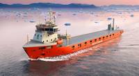 Four short-sea cargo vessels being built for Wijnne Barends will feature LNG propulsion and storage systems provided by Wärtsilä. (Image: Wijnne Barends)