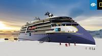 National Geographic Endurance rendering. Image courtesy of Lindblad Expeditions Holdings, Inc