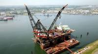 Heerema's crane vessels to switch from diesel generators to wind energy. Pic: Port of Rotterdam Authority