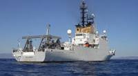 NATO’s 3,100-ton, 305-foot research vessel NRV Alliance has been a leading platform for underwater acoustics research to the benefit of NATO navies. Photo: NATO CMRE