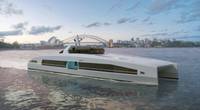 Austal Australia has launched the VOLTA series of electric-powered high speed ferry solutions, with the introduction of the Passenger Express 46V, a fully electric-powered 46-meter catamaran ferry design. (Image: Austal)