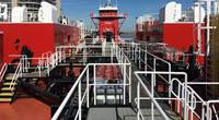 A modern Bouchard ATB underway. CREDIT: Bouchard