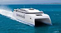 The new Molslinjen high-speed ferry is to be built at the Austal yard in the Philippines and will feature a combination of Wärtsilä propulsion solutions. (Image: Austal Ships Pty Ltd.)