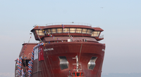 Photo caption: This photo of the sister vessel, Newbuilding 1088 , Bjørg Pauline was taken at the recent vessel launch at Tersan Shipyard. (Photo courtesy of Corvus Energy)