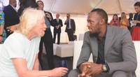 Richard Branson with Usain Bolt (Photo: Caribbean Climate-Smart Accelerator)
