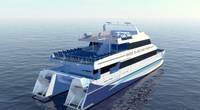 CAT ferry for Rhode Island Fast Ferry Photo Incat Crowther