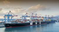 The MSC Christina (CREDIT: Haifa Port)