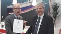 Philippe Berterottie`re, Chairman and CEO, GTT and Philippe Cambos, Director and Senior Technical Advisor, Bureau Veritas Marine & Offshore (Photo: Bureau Veritas)