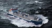 Artist's depiction of the shortsea LNG bunker vessel (CREDIT: Damen)