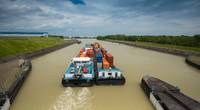 File Image: Cargo movement along an inland waterway in Germany (CREDIT: AdobeStock /
© digitalstock
