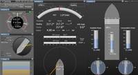 The Nacos Platinum system’s conning page showing also the Eniram Trim functionality. (Photo: Wärtsilä)