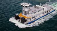 One of Marine News' 2017 'Great Workboats' winners, an inland river towboat built by Eastern Shipbuilding Group for IWL River (Image: Eastern Shipbuilding Group)