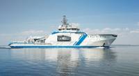 The Finnish Border Guard’s patrol vessel the Turva operates with Wärtsilä dual-fuel engines capable of running on Bio LNG fuel. (Photo: Finnish Border Guard)