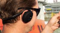 Bluetooth headsets permit hands-free communication and offer high-definition sound and noise cancelling. (Photo: Sena Industrial)