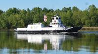 Ferry First
Alabama’s Gee’s Bend Ferry recently entered service after being converted from geared-diesel to become the first zero-emission, electric-powered passenger/car ferry in the U.S. Owned by the Alabama Department of Transportation (ALDOT) and operated by HMS Ferries, Seattle-based Glosten provided concept through contract design and shipyard technical support of the vessel conversion to all-electric. Images courtesy Glosten/ALDOT