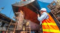 Ship repair is the first market to be targeted by AMBPR, as it has significant potential with 90,000 ships of over 50m in length periodically repainted at 600 dry docks worldwide - Image for illustration only; Credit: TawanSaklay - AdobeStock.