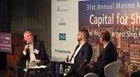 From left: Frank Coles, President, Transas Group, Wärtsilä Voyage Solutions; Scott G. Borgerson, Ph.D., CEO, CargoMetrics Technologies LLC; and Søren Meyer, Chief Strategy Officer, Maersk Tankers (Photo: Greg Trauthwein)