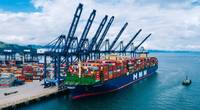 HMM Algeciras has taken the title of world's largest containership. (Photo: YICT)