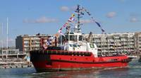 On September 13, 2018, a Damen-built tug for Kotug Smit Towage was named ‘Southampton’ at a ceremony in the Port of Zeebrugge. (Photo: Kotug Smit Towage)