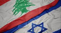 Flags of Lebanon and Israel (Credit:luzitanija /AdobeStock)