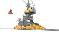 LPS 420 E is the latest extension of the Liebherr mobile harbour crane Photo Liebherr