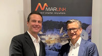 L-R: Samer Halawi, Intelsat’s Executive Vice President, Chief Commercial Officer and Erik Ceuppens, Chief Executive Officer, Marlink Group. (Photo: Marlink)