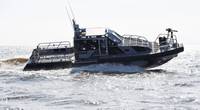 A Metal Shark 45 Defiant patrol vessel, similar to the vessels being built for the Peruvian Navy at Metal Shark’s Jeanerette, Louisiana USA production facility.