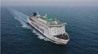 Mercy Ships announces the delivery of the Global Mercy — the world’s largest civilian hospital ship, built to more than double its capacity to deliver safe healthcare and medical training to Africa. (Photo courtesy Mercy Ships)