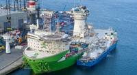 Second ship-to-ship LNG bunkering operation carried out in Germany and the first in the Port of Rostock (Source: Nauticor)