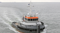 Hybrid shallow-water tug Nora B, built at Neptune Shipyards (Photo: Radio Holland)