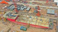 The construction of OHT’s Alfa Lift is progressing well at China Merchant Heavy Industries fabrication yard in Jiangsu Province, China./ Image source: OHT