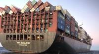 The APL England lost at least 50 containers in heavy seas off the coast of Australia in May 2020. (Photo: Australian Maritime Safety Authority)