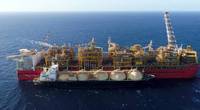 An LNG tanker next to the Prelude FLNG facility - File Photo: Shell