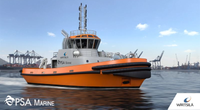 Wärtsilä will design and equip one of PSA Marine (Pte) Ltd (“PSA Marine”)’s newest harbor tugs. (Photo: Wärtsilä)