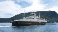 Double-ended RO-PAX ferry MF Husavik is equipped with 2x SCHOTTEL Rudder EcoPeller Type SRE 340 CP (900 kW each).
Photo credit: Fjord1