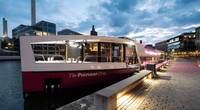 "The Pioneer One" is Germany's first "editorial ship." Photo: Schottel