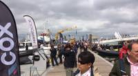 Perhaps the busiest part of the Seawork event involved the impressive display of workboats - all available to board and trial - alongside this waterfront venue. Image: Joseph Keefe