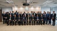 Participants with embassy and industry representatives at 5th Port Management Programme. Photo: Maritime and Port Authority of Singapore
