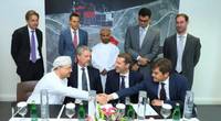 SOHAR signs agreement with Dredging International NV. Photo: Official Twitter Page of SOHAR