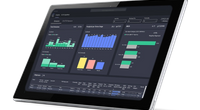 ‘Emissions’ dashboard hosting simulated data (Photo: Klaveness)