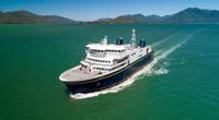 The Tazlina, one of many Alaska Marine Highway System ferries idled - greatly inconveniencing the general public - by the nine-day labor strike; one which was characterized as 'illegal' by Governor Mike Dunleavy's administration. Image: Vigor / State of Alaska