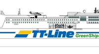 Rendering of the new “Green Ship” RoPax vessel (image courtesy of TT-Line)