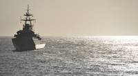 File Image: A UK Navy warship on patrol (CREDIT: AdobeStock / © Peter Cripps)