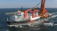 Aegir Deepwater Construction Vessel - now converted to a fast sailing heavy lift vessel. Image: Ulstein