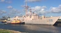 USS Doyle (FFG-39) has concluded her final voyage from Philadelphia to New Orleans, where she will now be disassembled and recycled. (Photo: EMR)